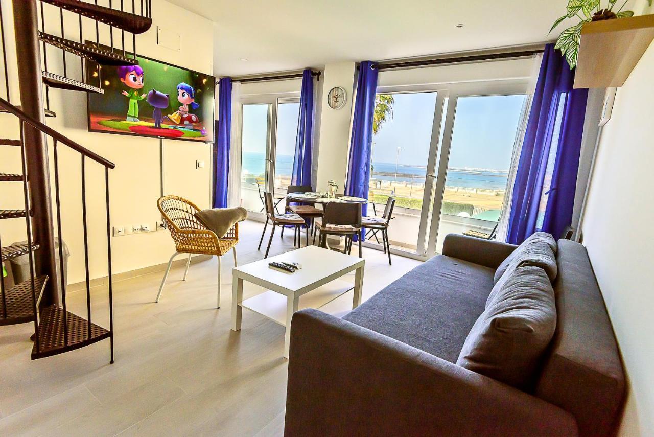 Oceanfront Duplex With A Rooftop Pool And Terrace エル・プエルト・デ・サンタ・マリア エクステリア 写真
