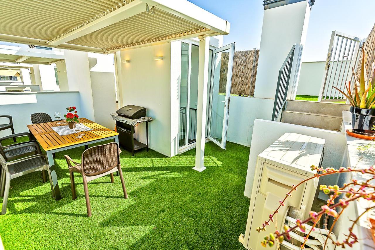 Oceanfront Duplex With A Rooftop Pool And Terrace エル・プエルト・デ・サンタ・マリア エクステリア 写真